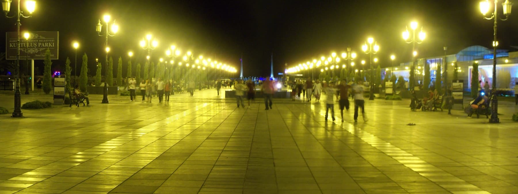 Samsun Kurtuluş Parkı panoraması